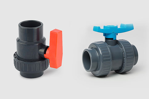 Plastic Single/Double Union Ball Valve