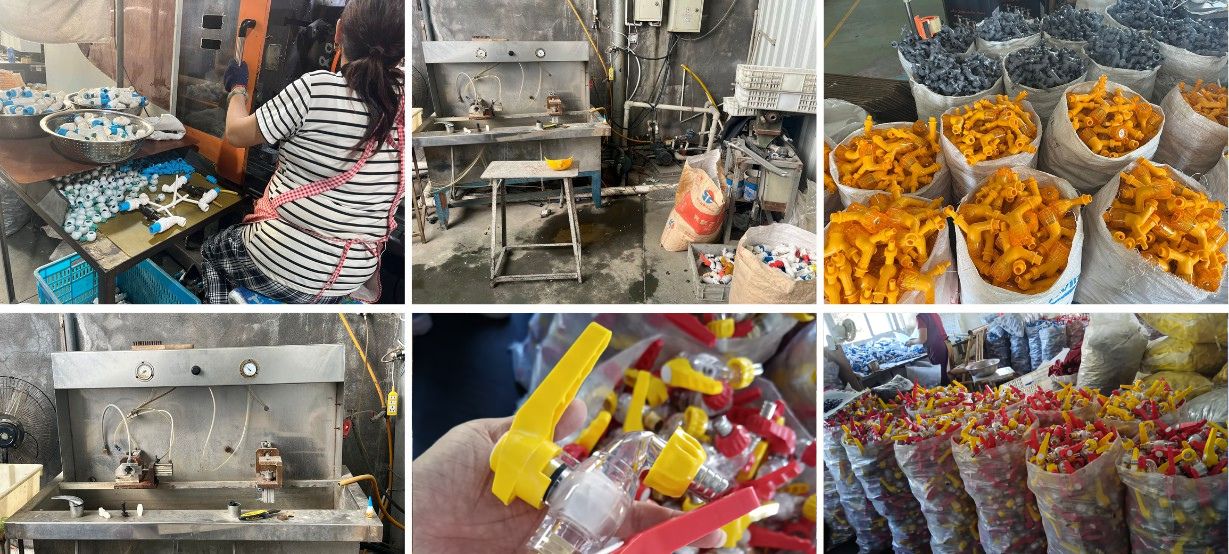 Fábrica de Grifos de Inserción de Latón Transparente de Plástico Más Vendidos