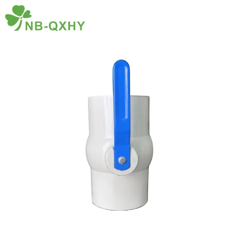 PVC Metal Handle Ball Valve (1)