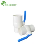 PVC Metal Handle Ball Valve (2)