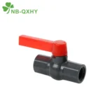 PVC Straight Long Handle Octagonal Ball Valve (2)